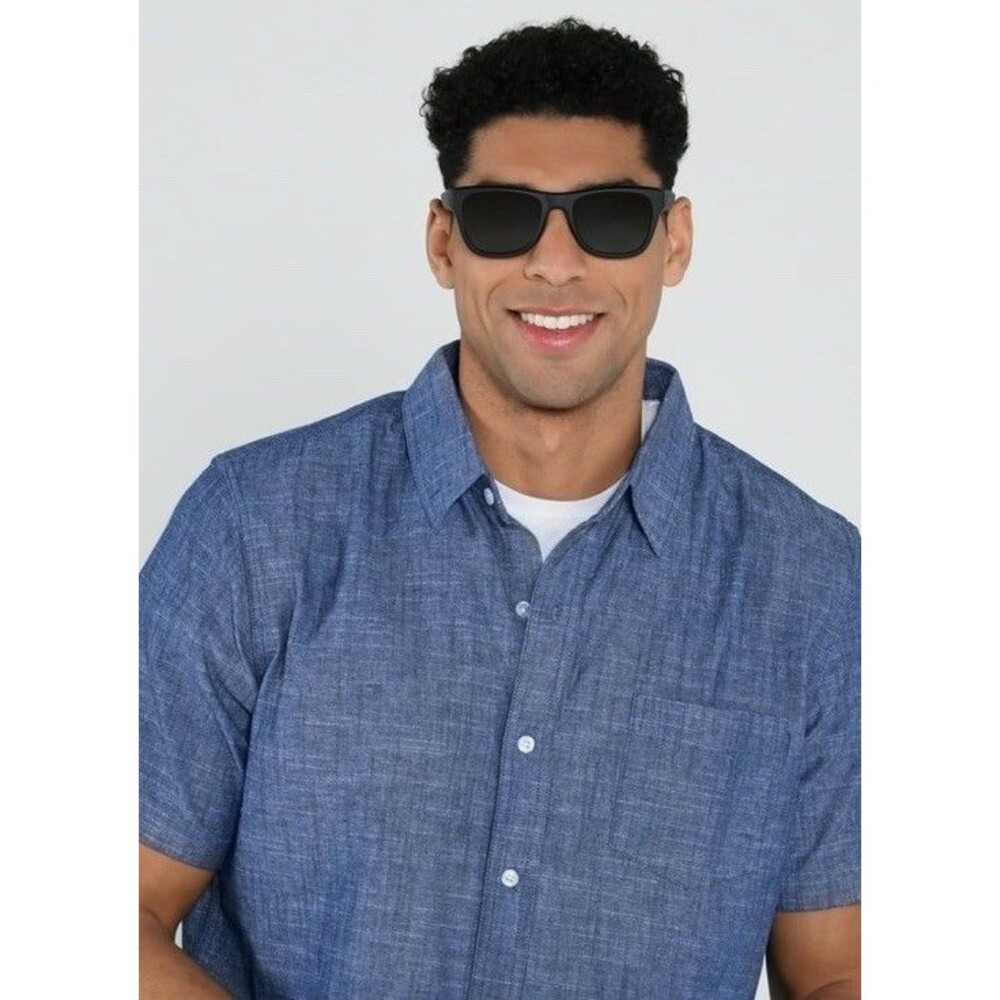 Foster Grant Sunglasses TruPolar Black Polarized Sunglasses New